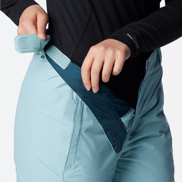 Columbia Women's Modern Mountain™ 2.0 Insulated Ski Pants 3X Light Blue - Picture 6 of 12